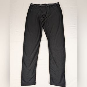 Omni-Wool Men's Base Layer Wool Blend Thermal Black Pants Size XXL